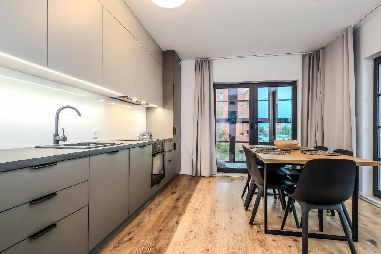 Platinium Dwie Motlawy River View Gdansk Exterior foto